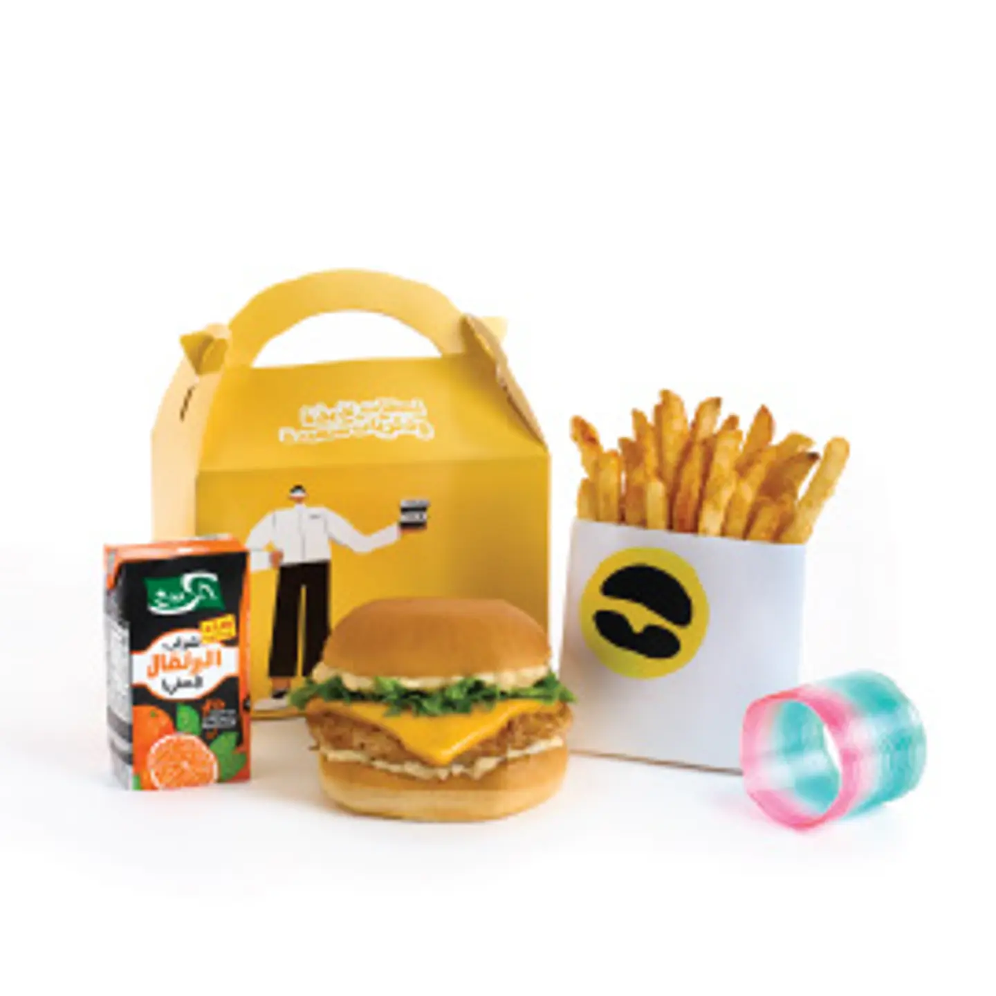 وجبة الطفل برجر دجاج