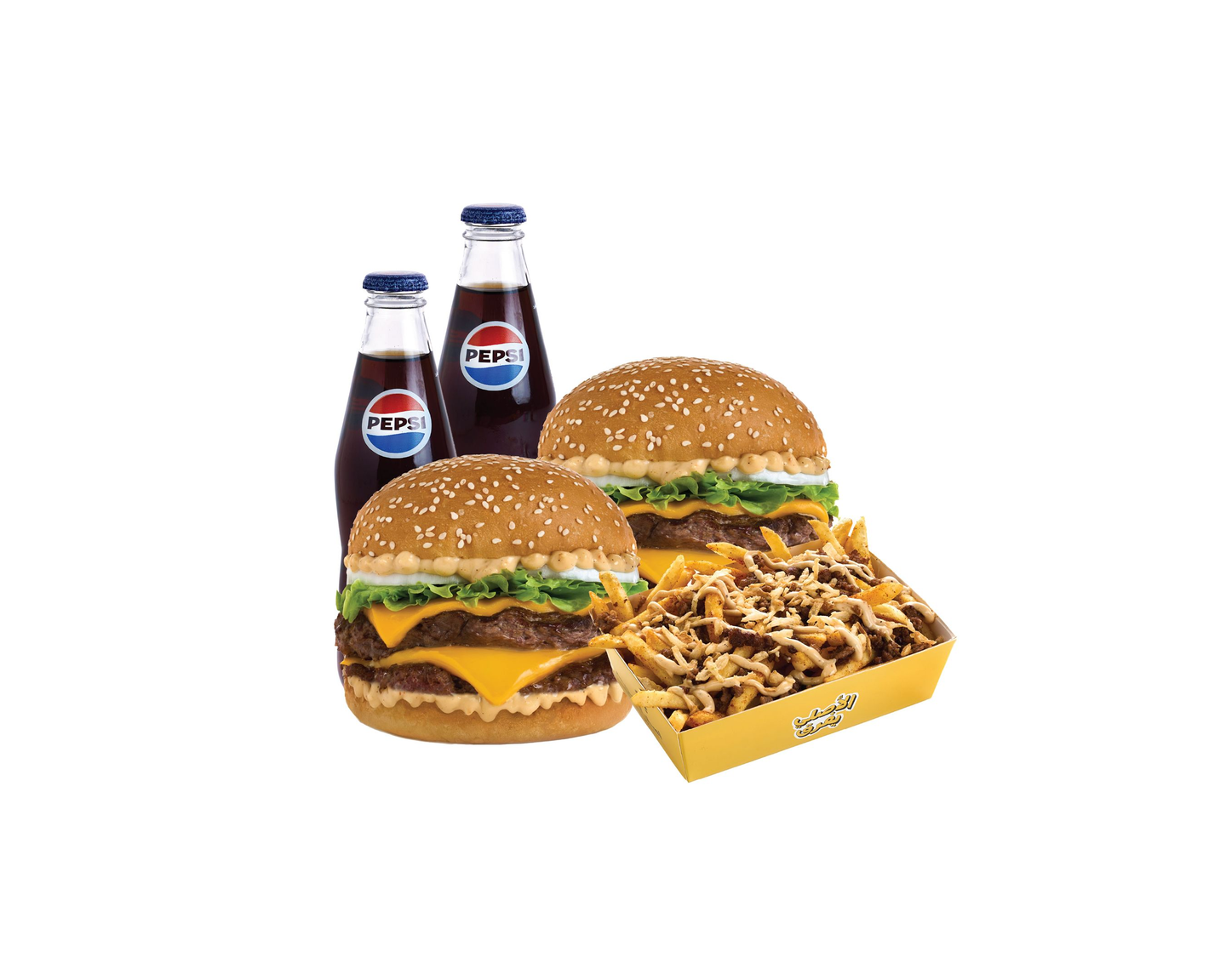 April Asl 2x Double Classic Beef Burgers