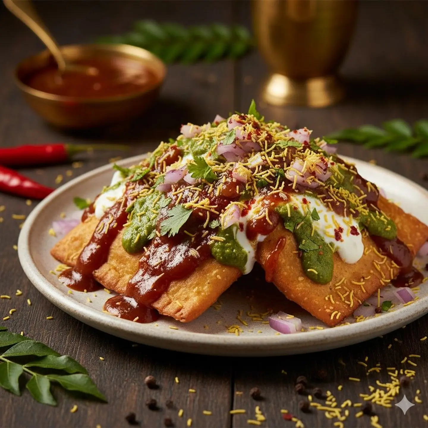 Samosa Chat