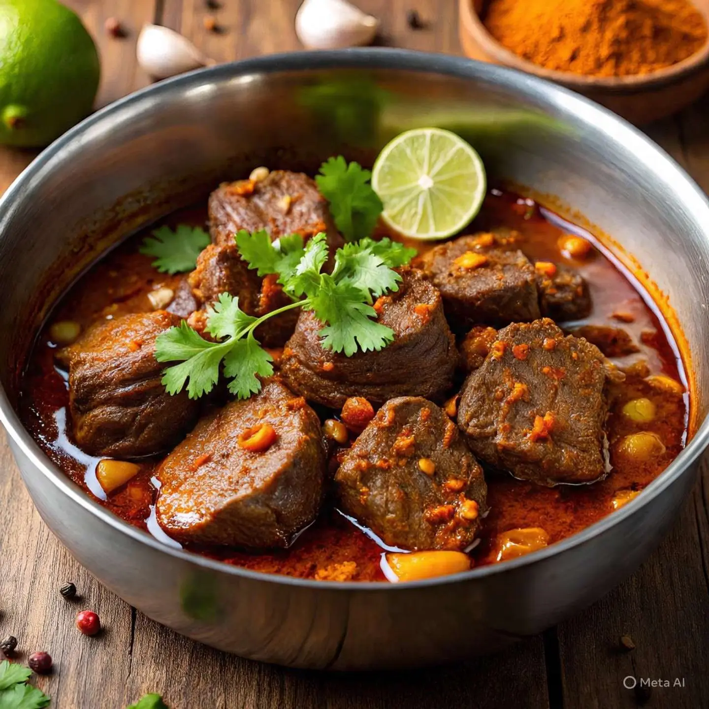 Beef Kadai