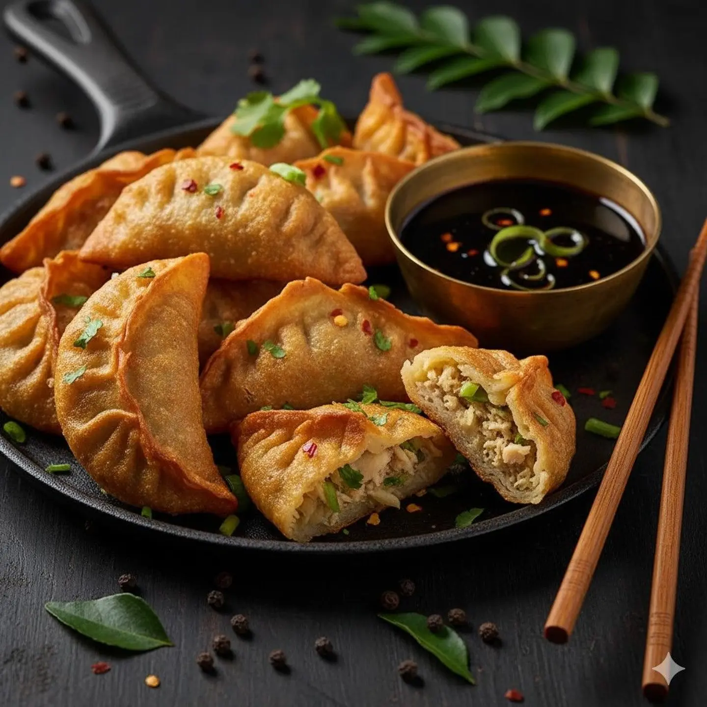 Chicken Fried Momos