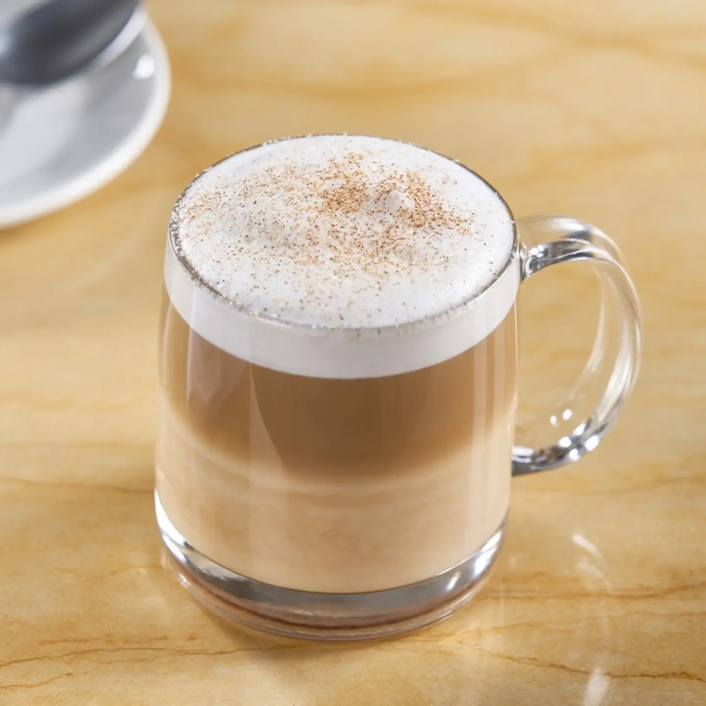 لاتيه الڤانيلا بالقرفة