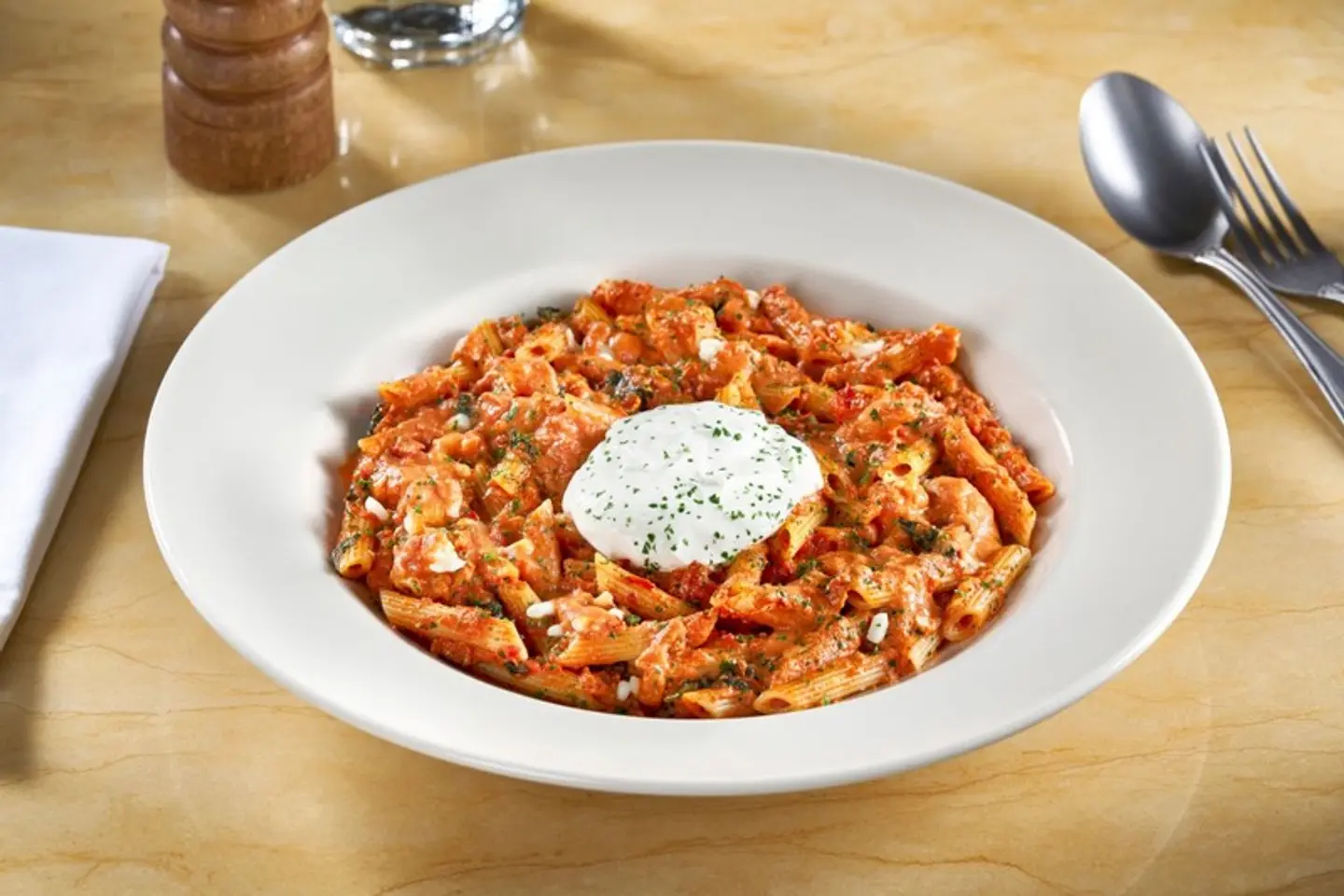 باستا بالأجبان الأربعة