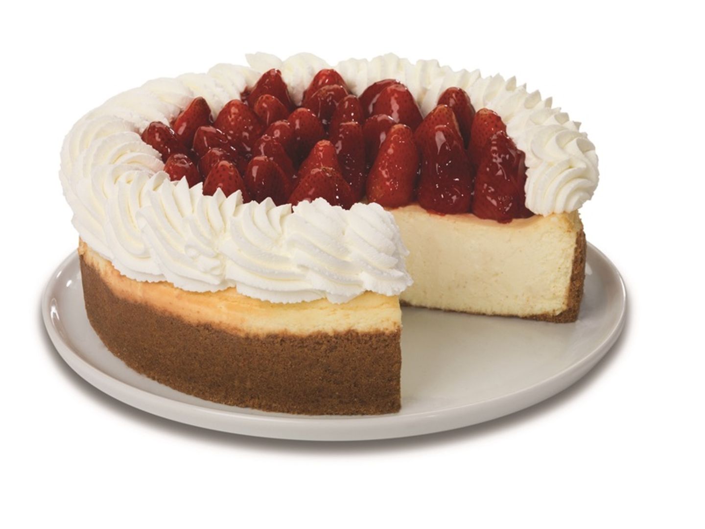 Fresh Strawberry Whole Cheesecake