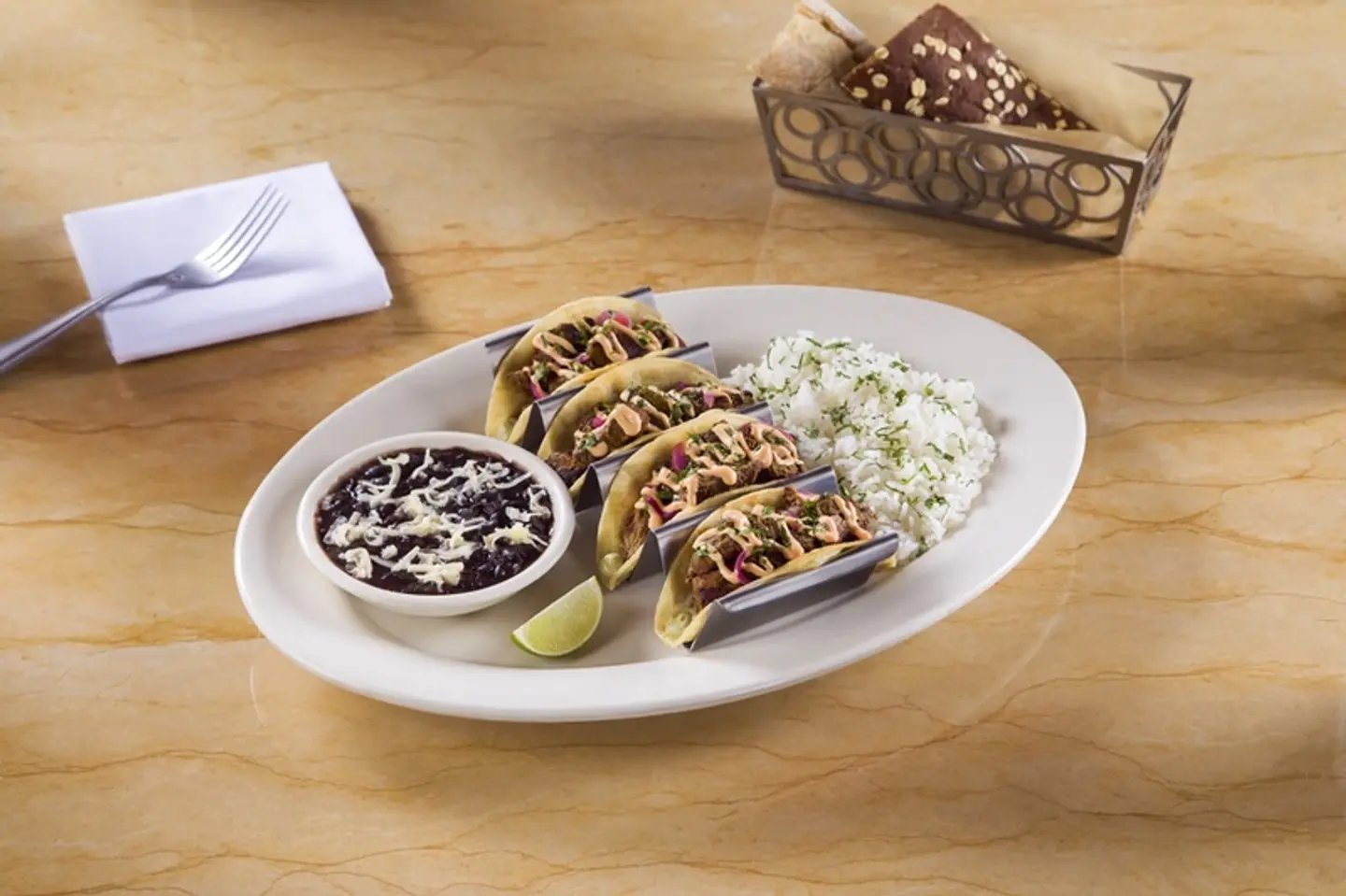 تاكو ستيك مشوي