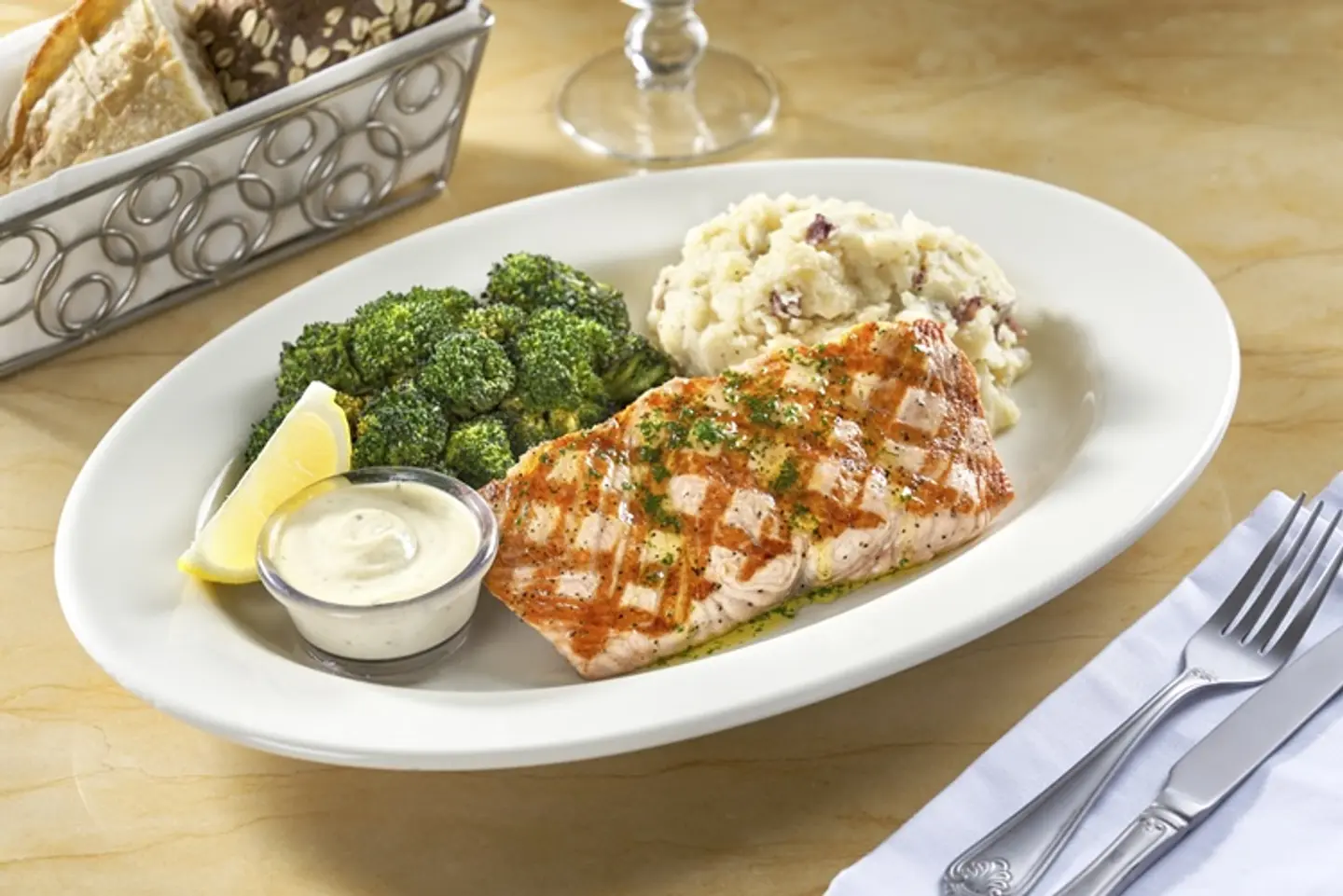 Fresh Grilled Salmon