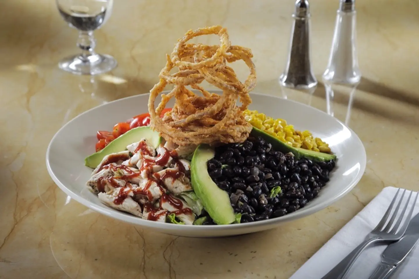Barbecue Ranch Chicken Salad