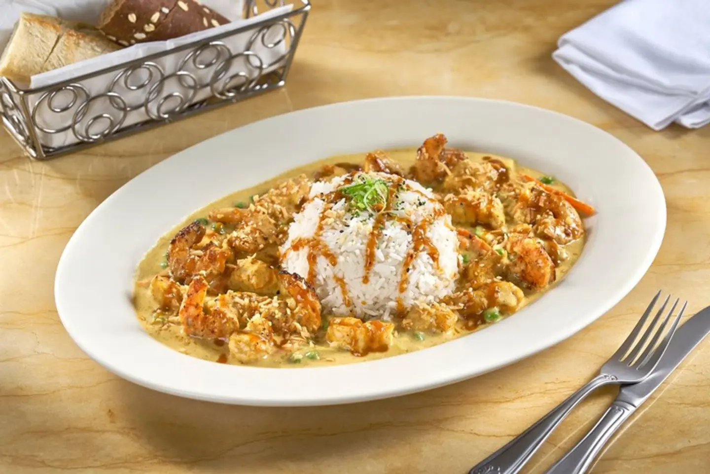Bang Bang Chicken And Shrimp