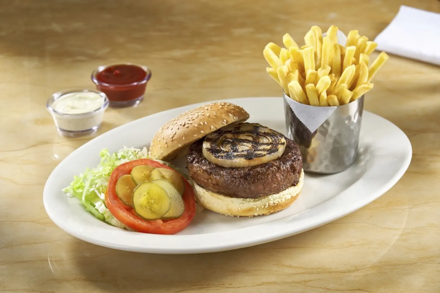 البرغر الكلاسيكي