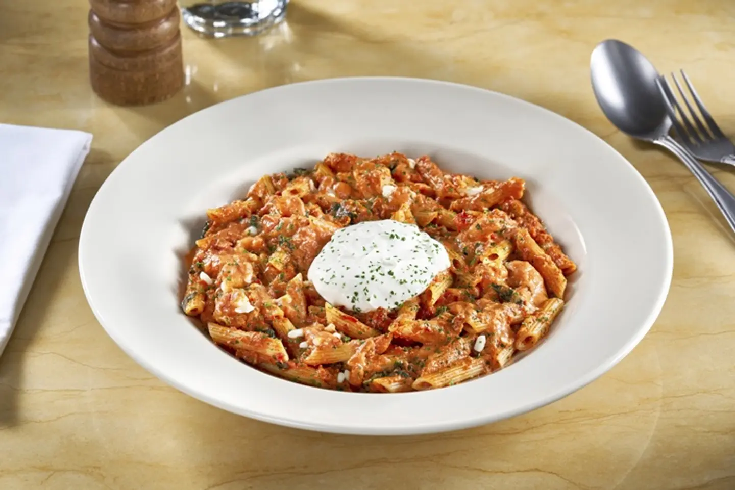 باستا بالأجبان الأربعة