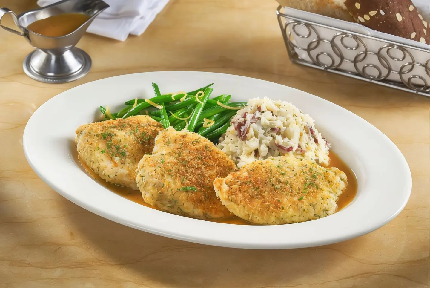 Parmesan Herb Crusted Chicken