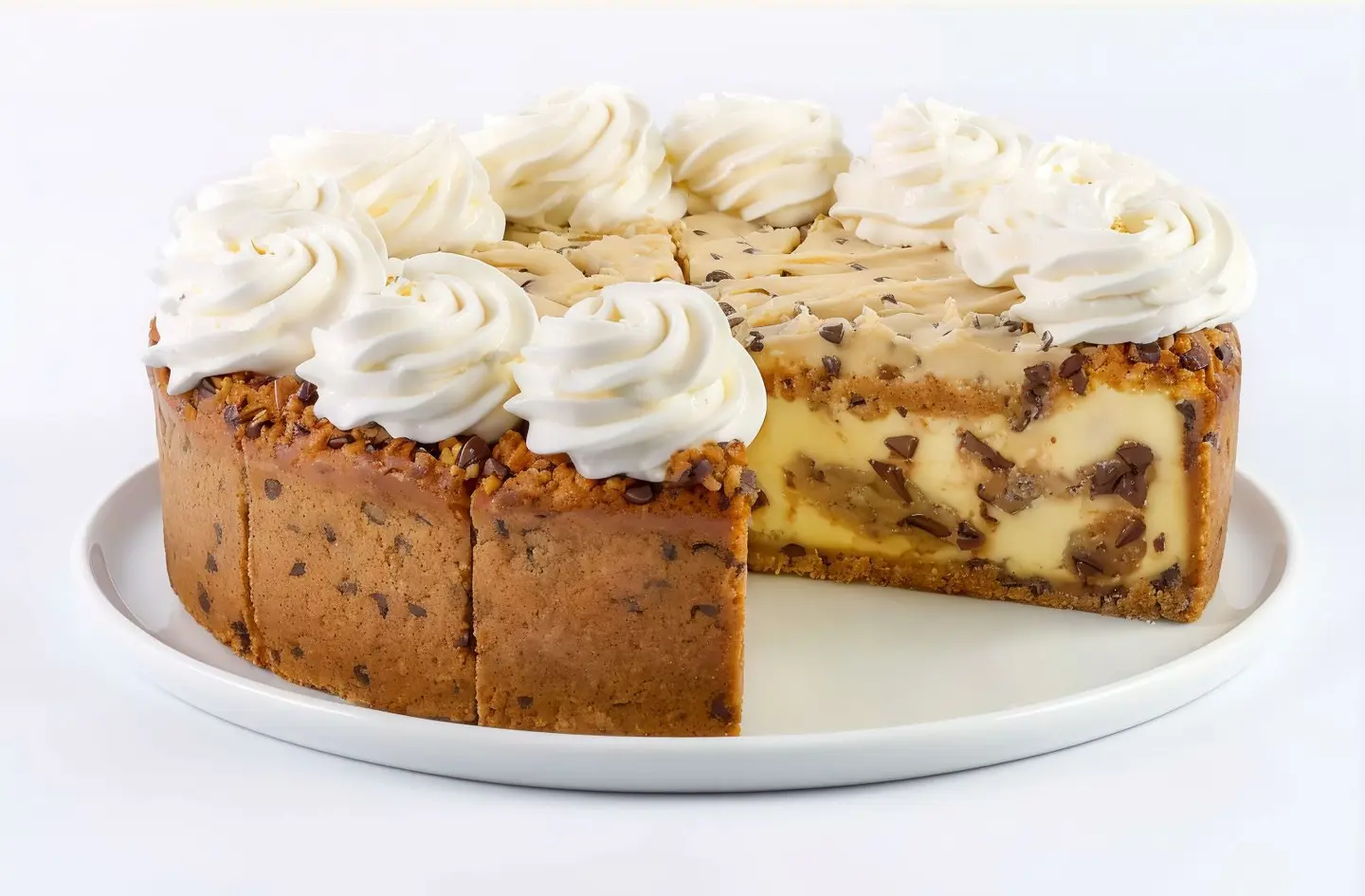 Cookie Dough Lover's Whole Cheesecake With Pecans