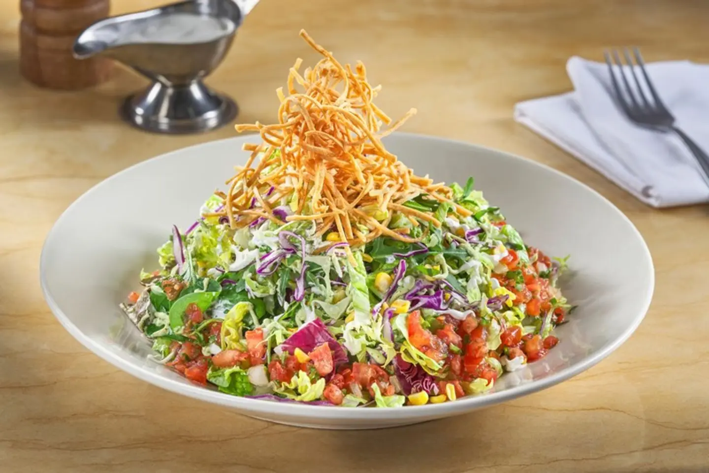 سلطة التورتيا المكسيكية