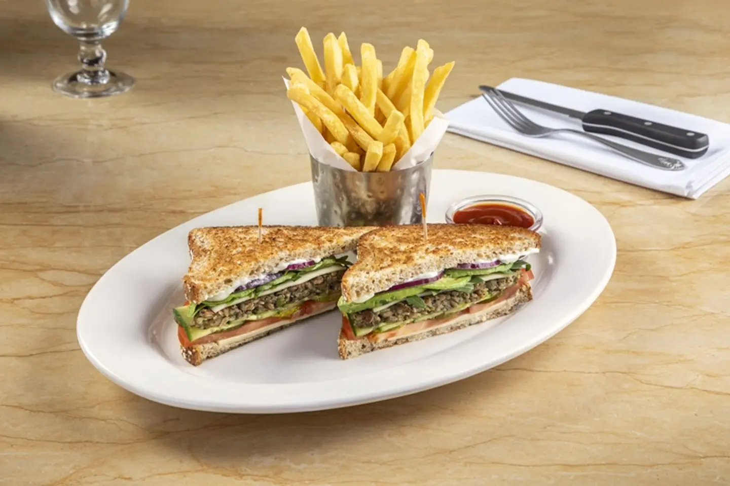 Veggie Burger Melt