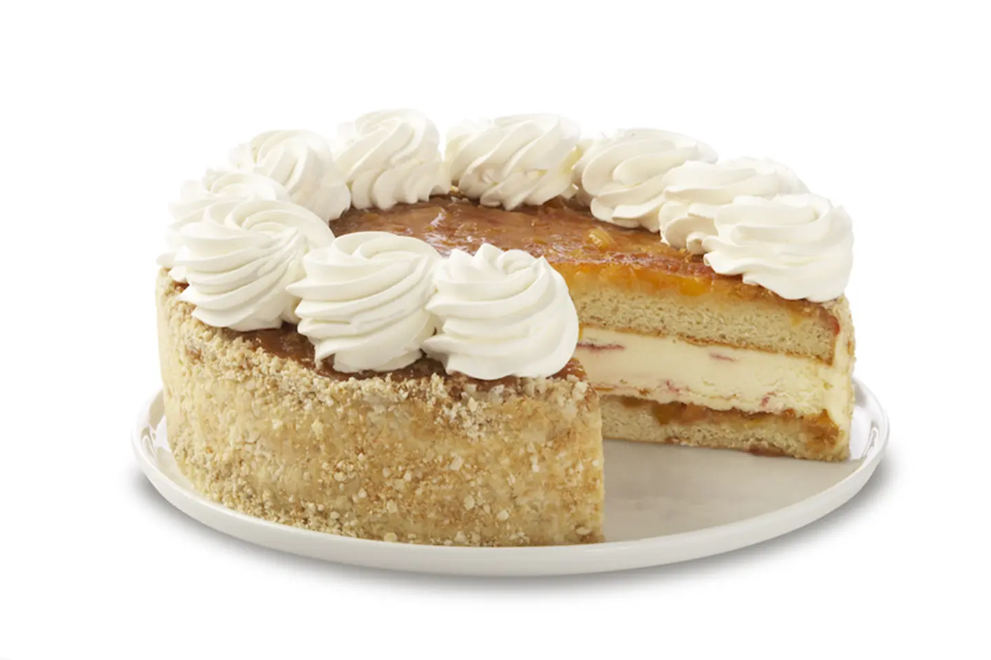 Pineapple Upside Down Whole Cheesecake