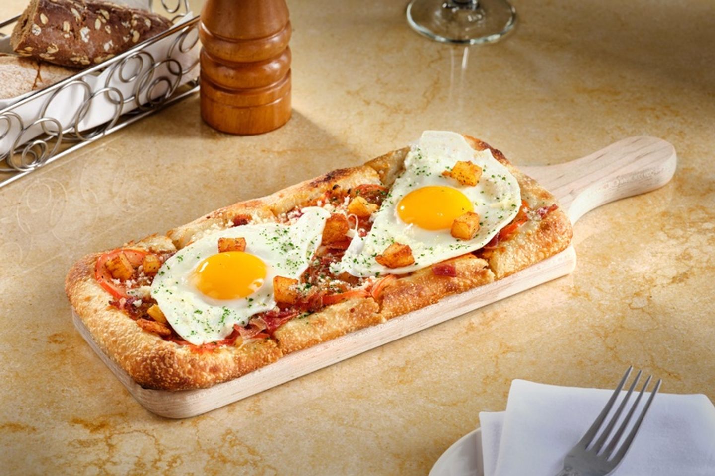 Brunch Flatbread Pizza