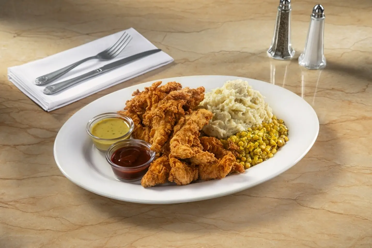 شرائح دجاج مقرمشة