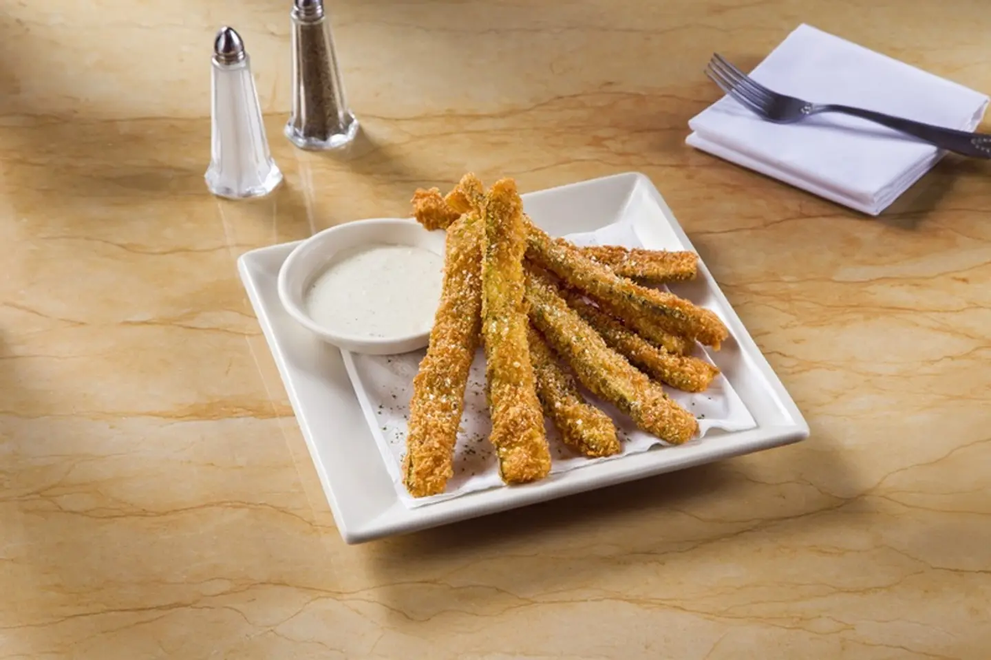 الكوسا المقلية