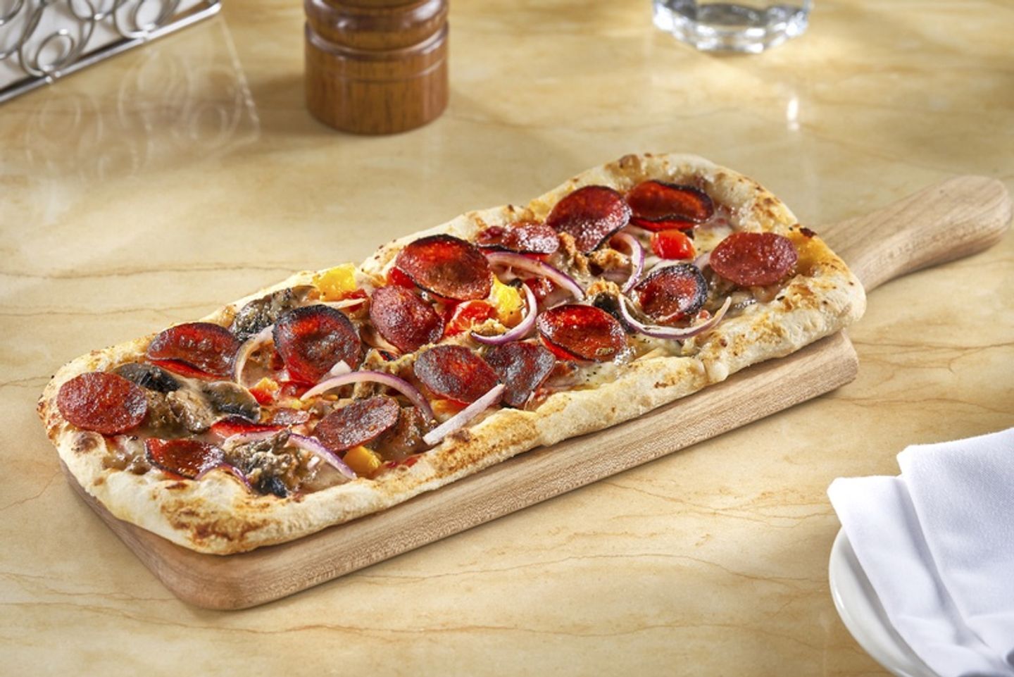 The Everything Flatbread Pizza