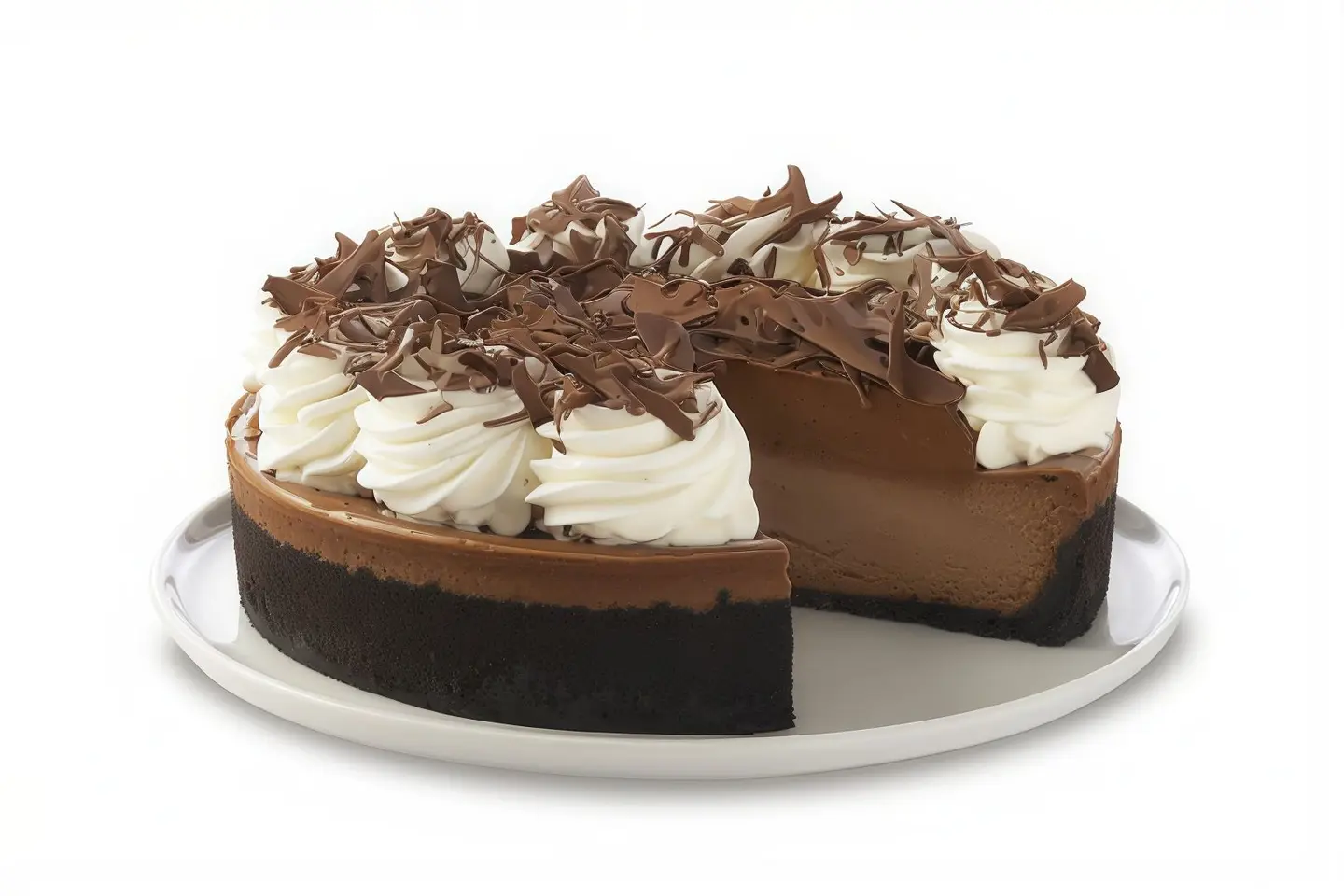 Chocolate Mousse Whole Cheesecakes