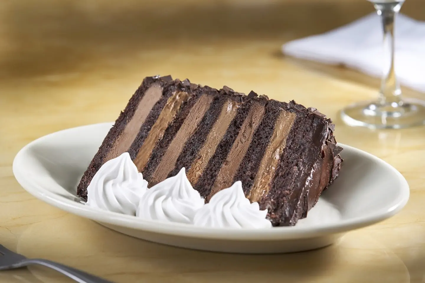 Chocolate Tower Truffle Cake