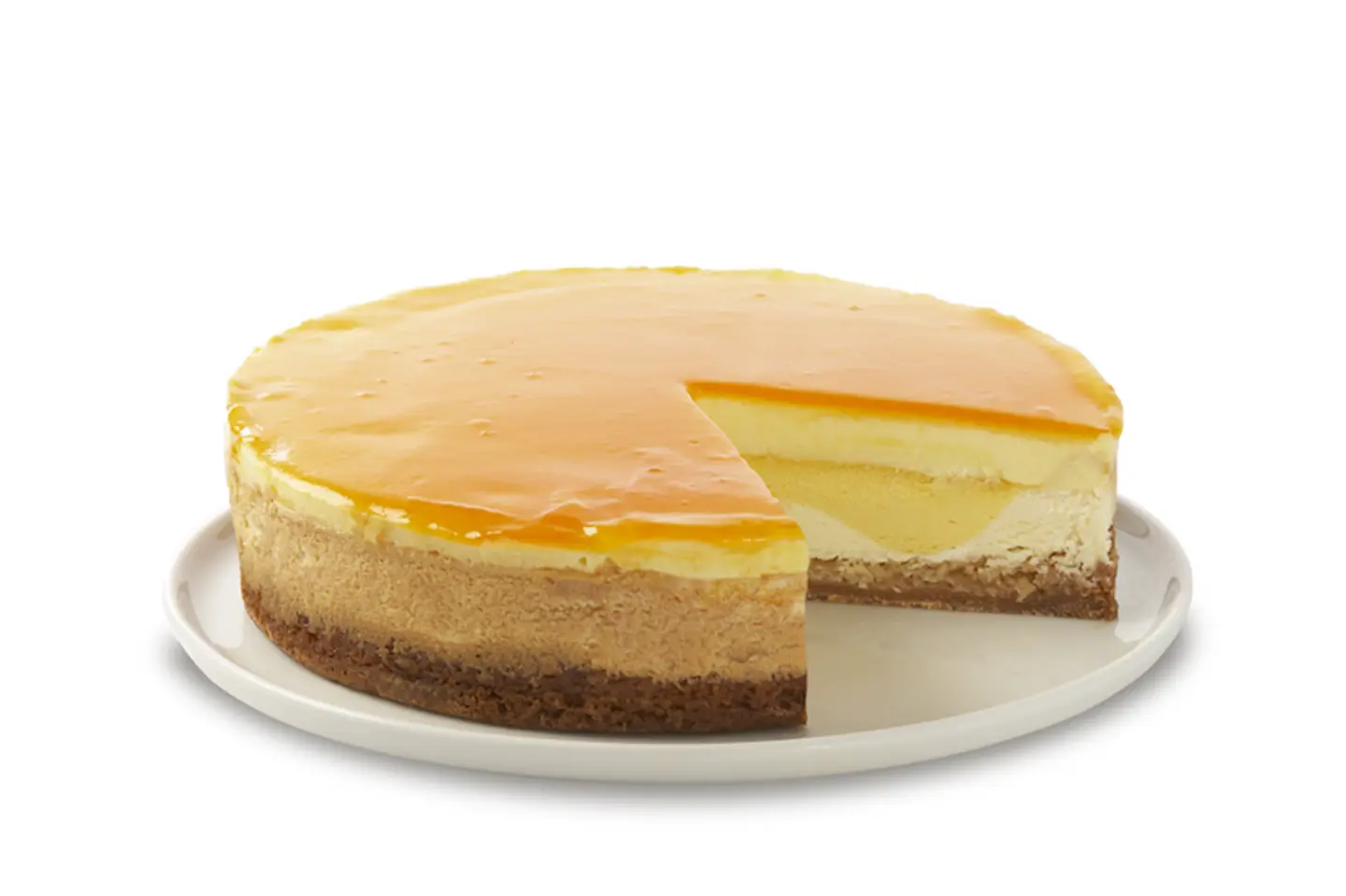Mango Key Lime Whole Cheesecake