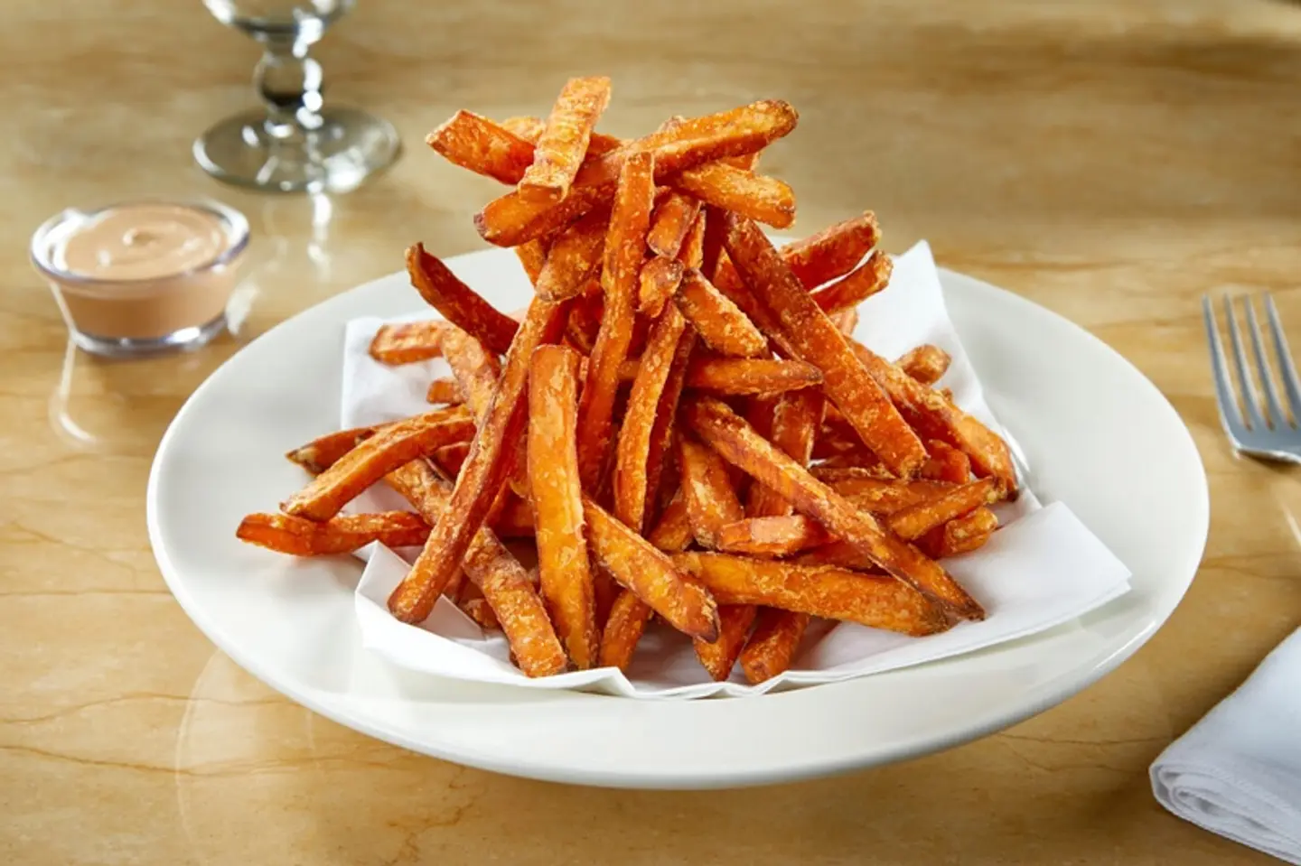 بطاطا حلوة مقلية