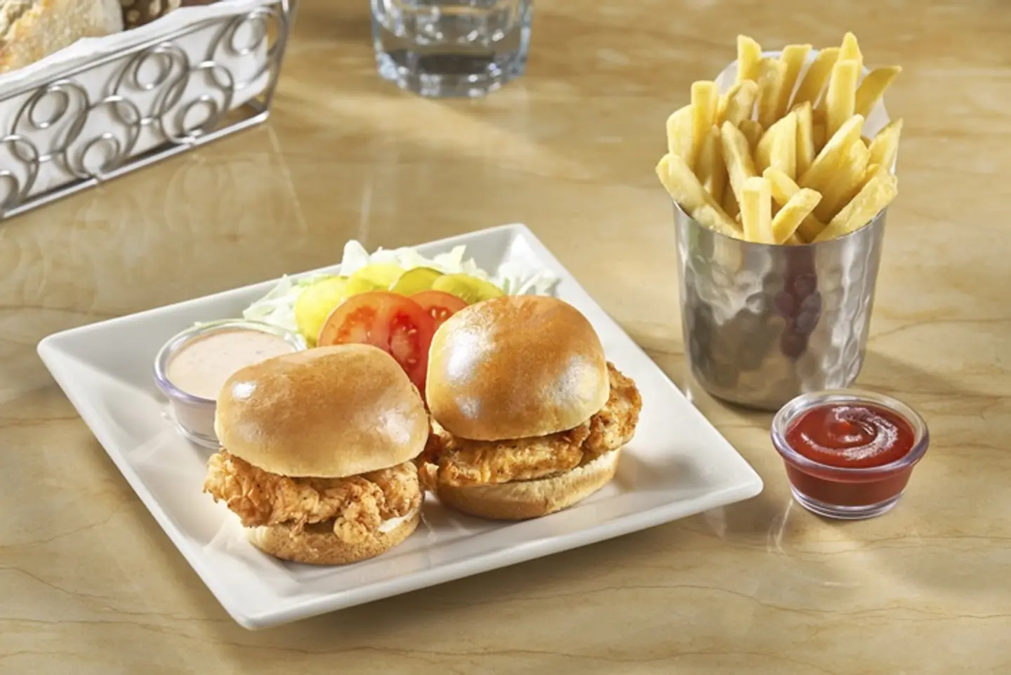 Kids' Southern Fried Chicken Sliders