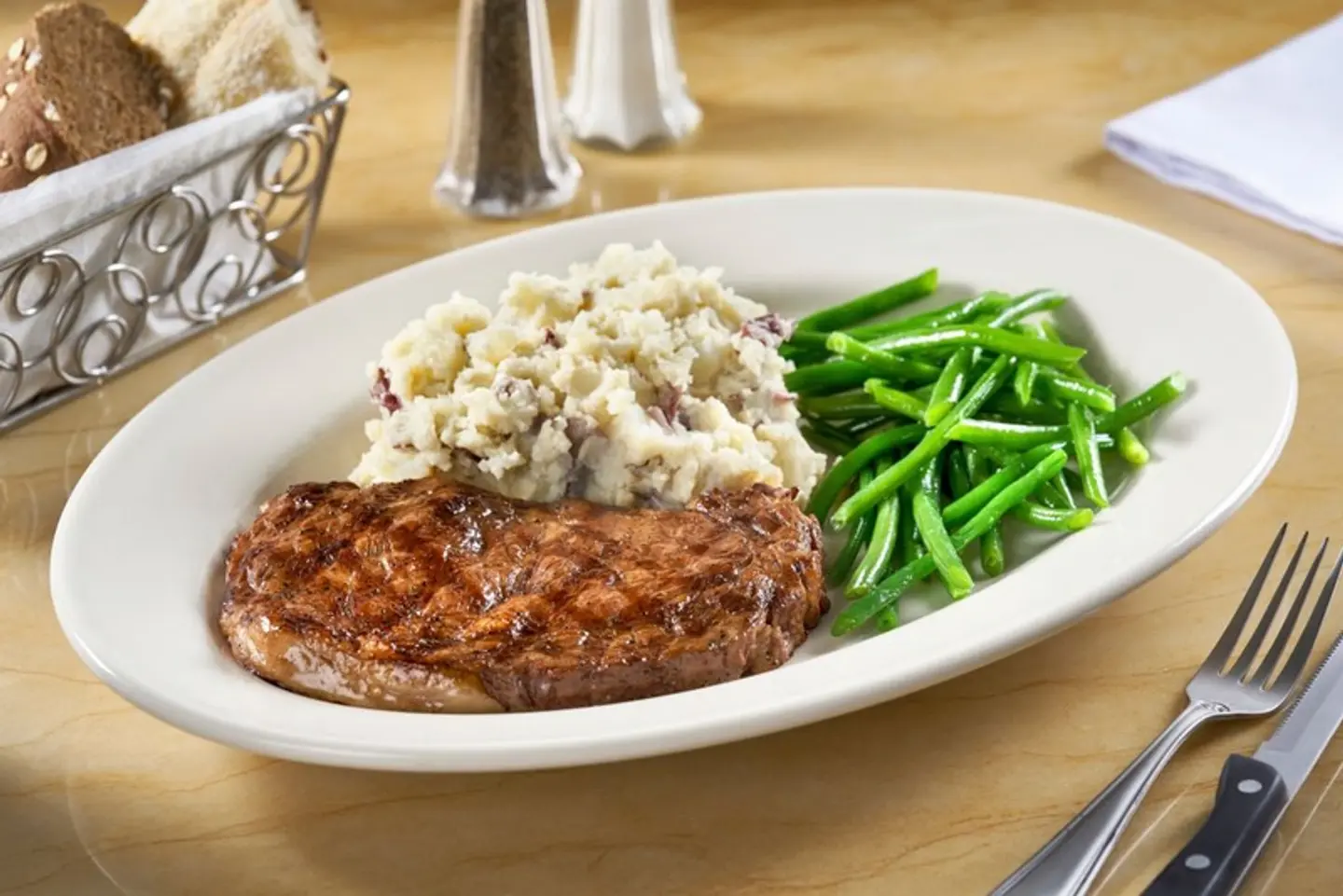 Grilled Rib Eye Steak