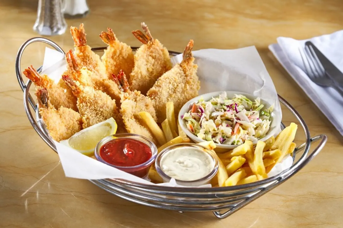 Fried Shrimp Platter