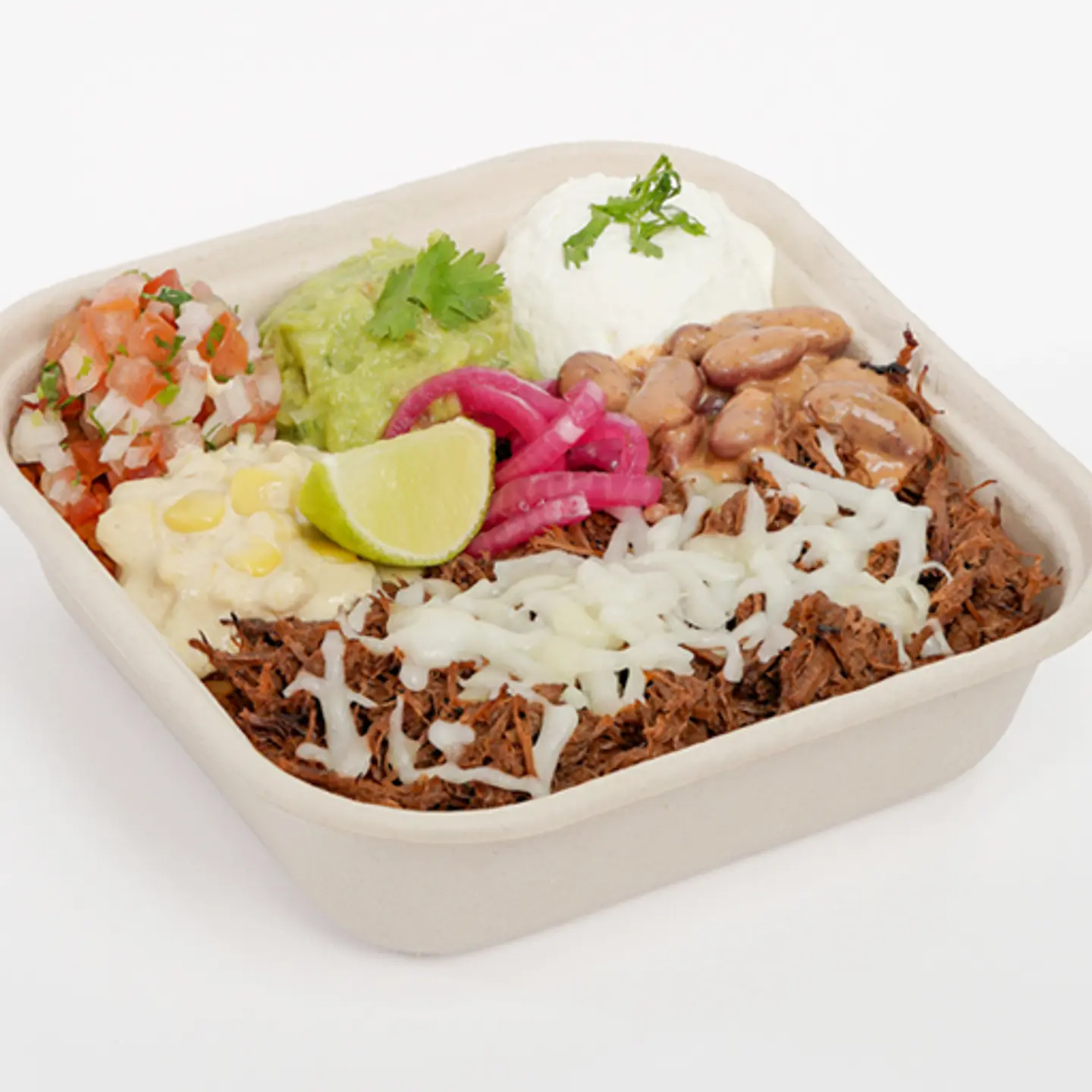 بوريتو صحن لحم بريسكت