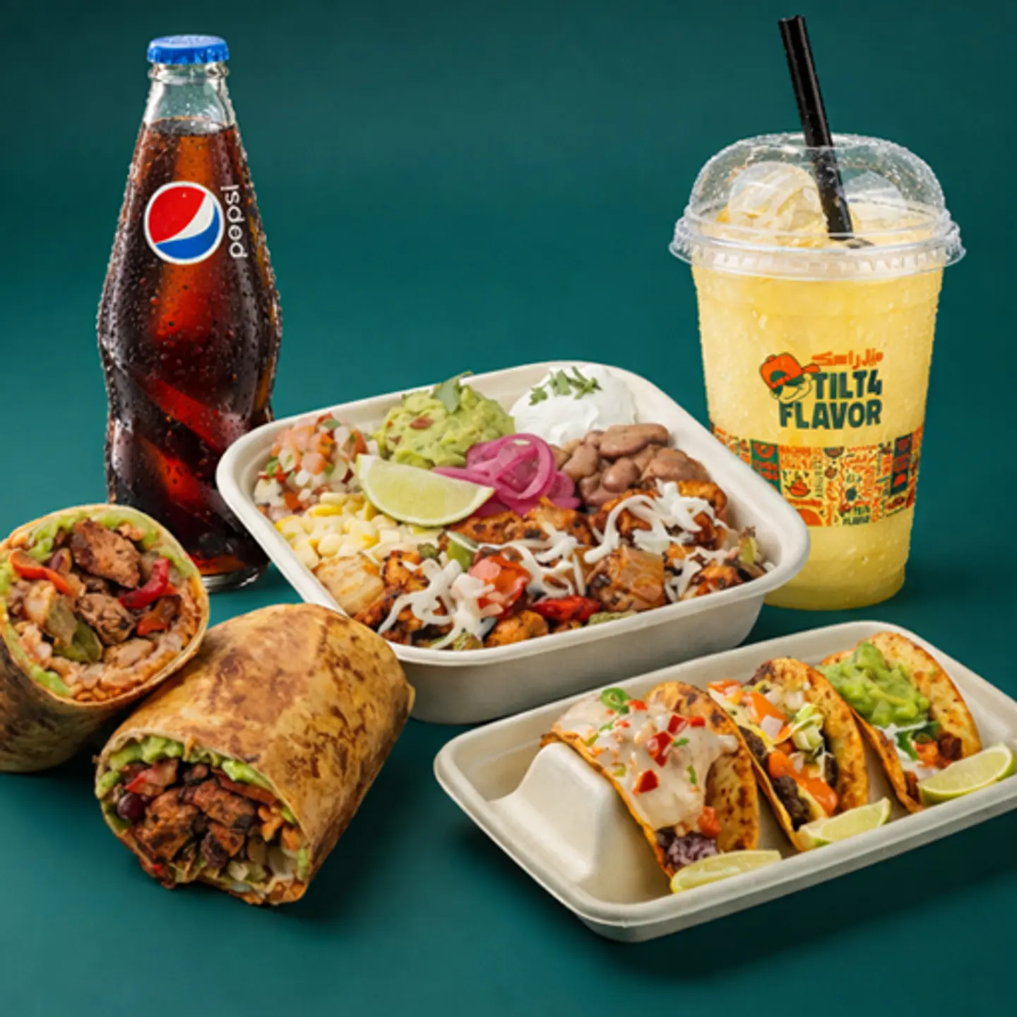 تجربة التاكو والبوريتو