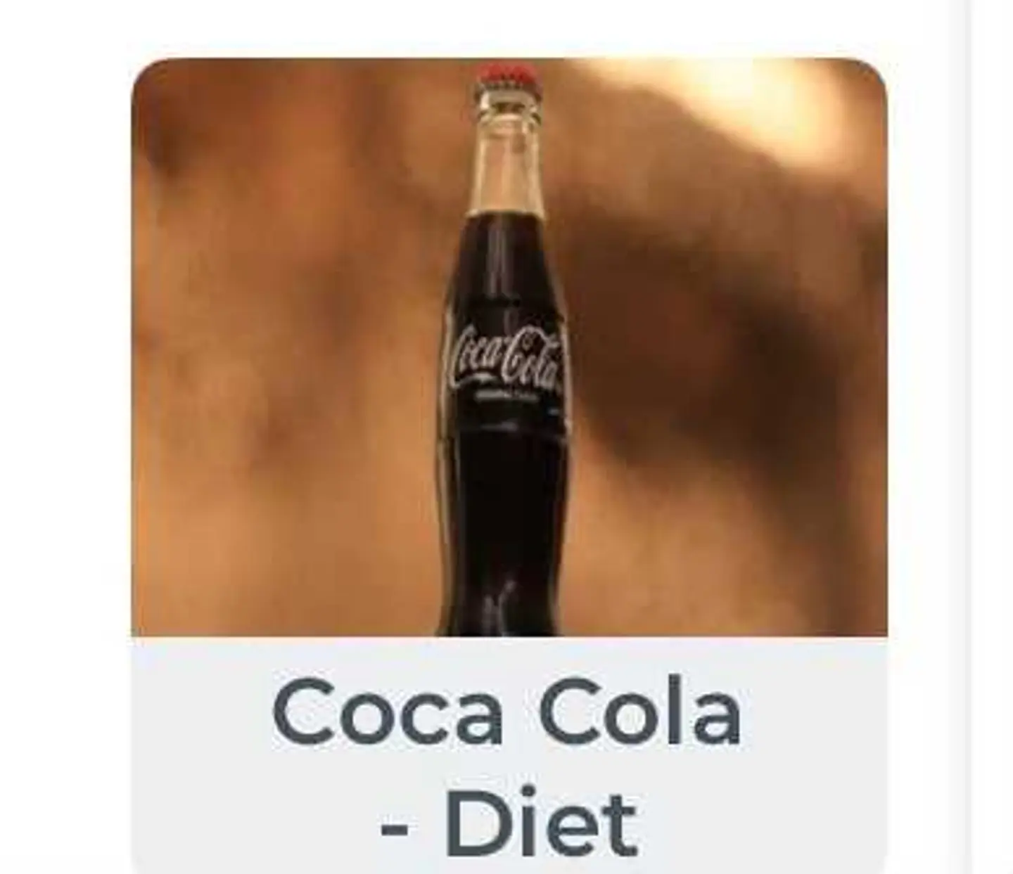 كوكاكولا دايت