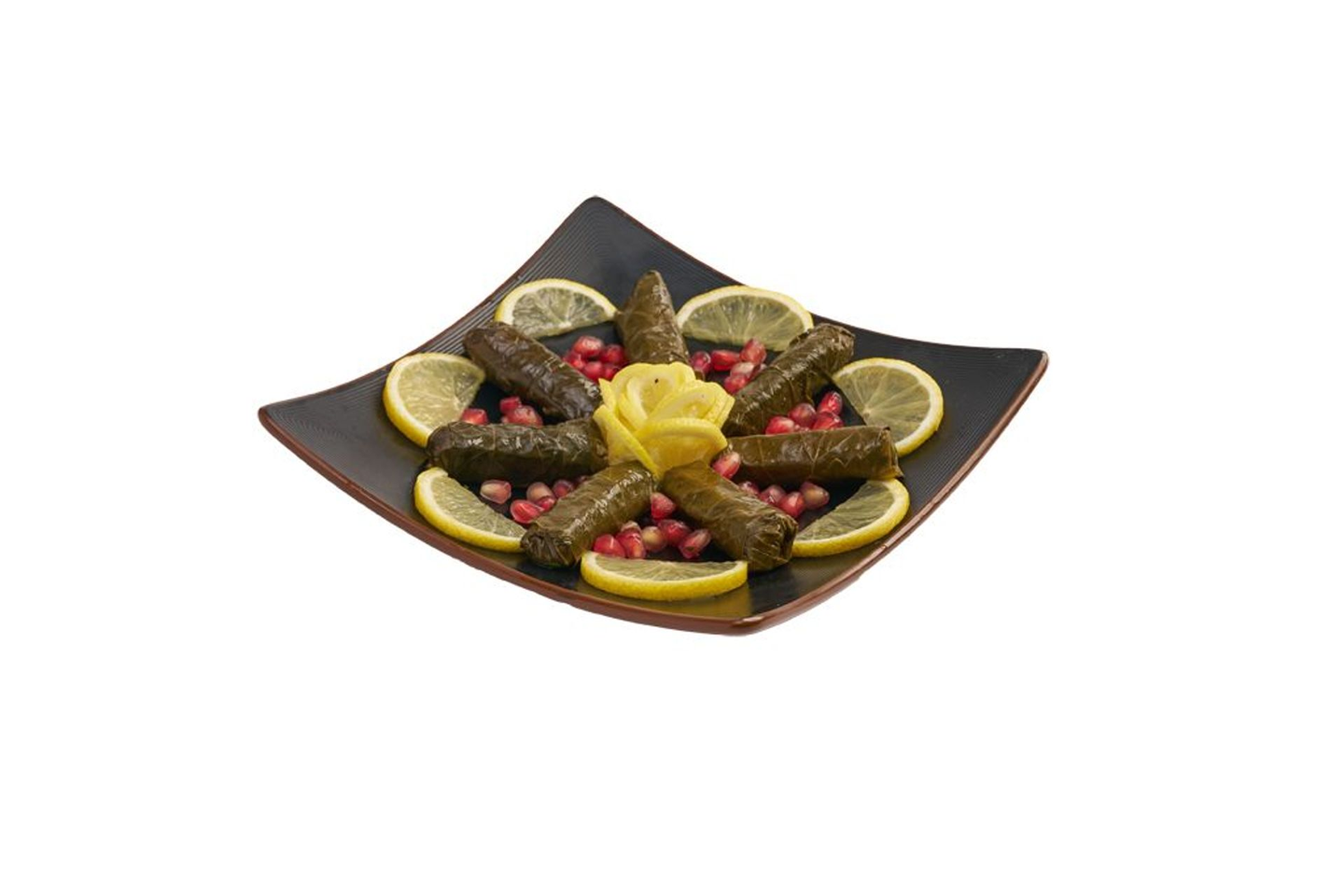 Stuffed Grape Leaves Plate