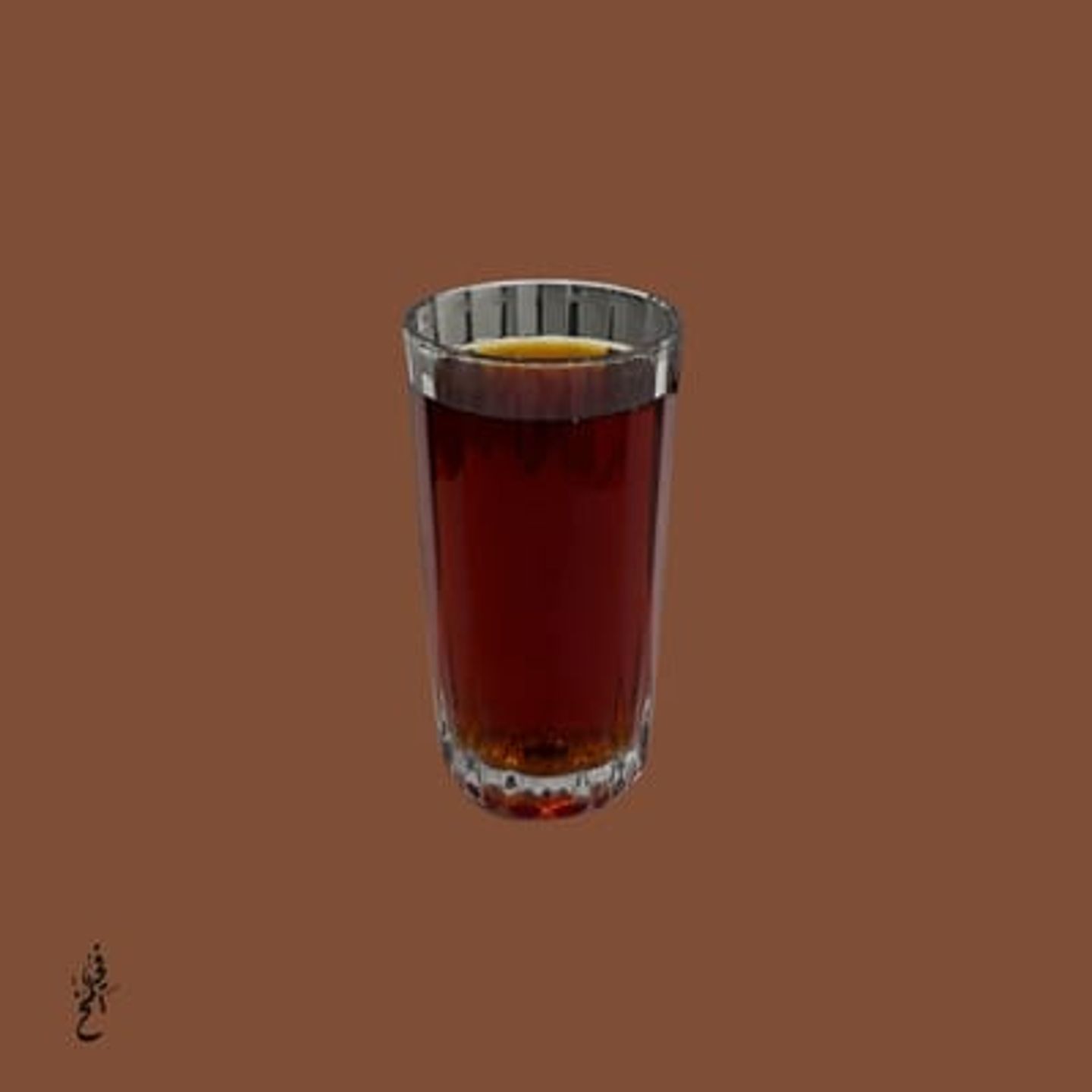 كاس شاي زجاج