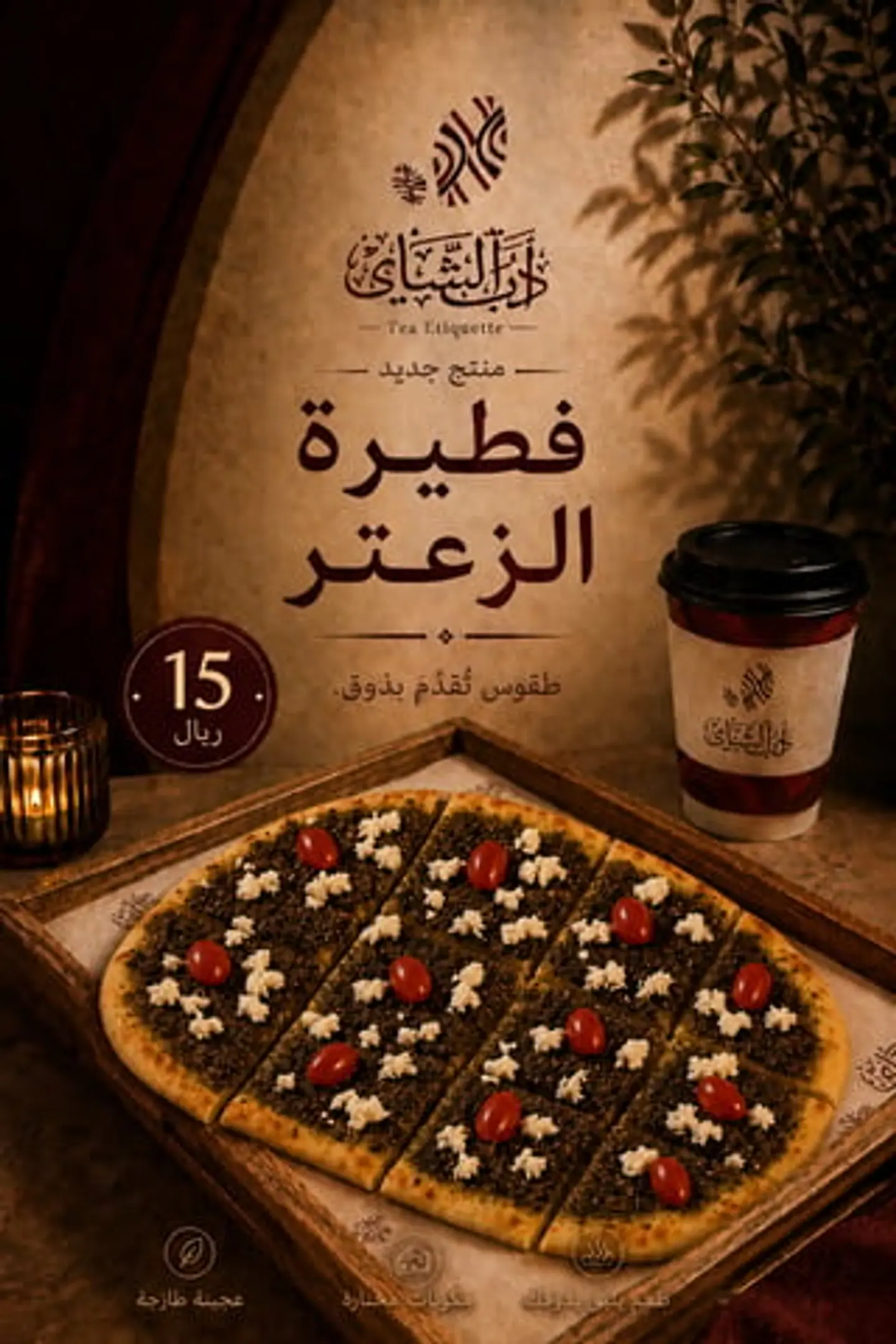 فطيرة زعتر