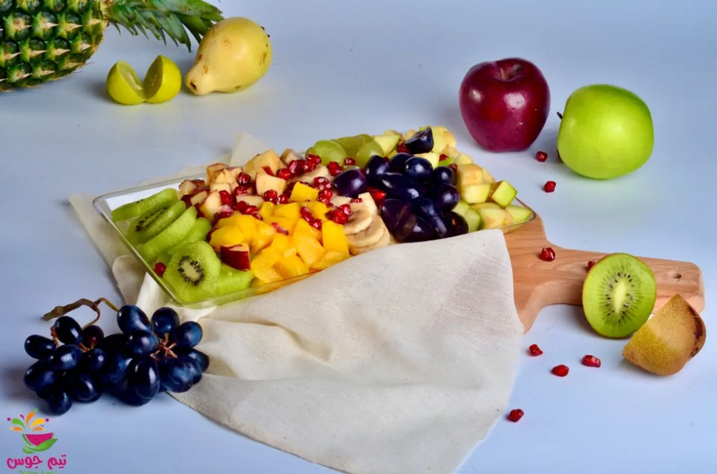 Family Fruit Salad Plate