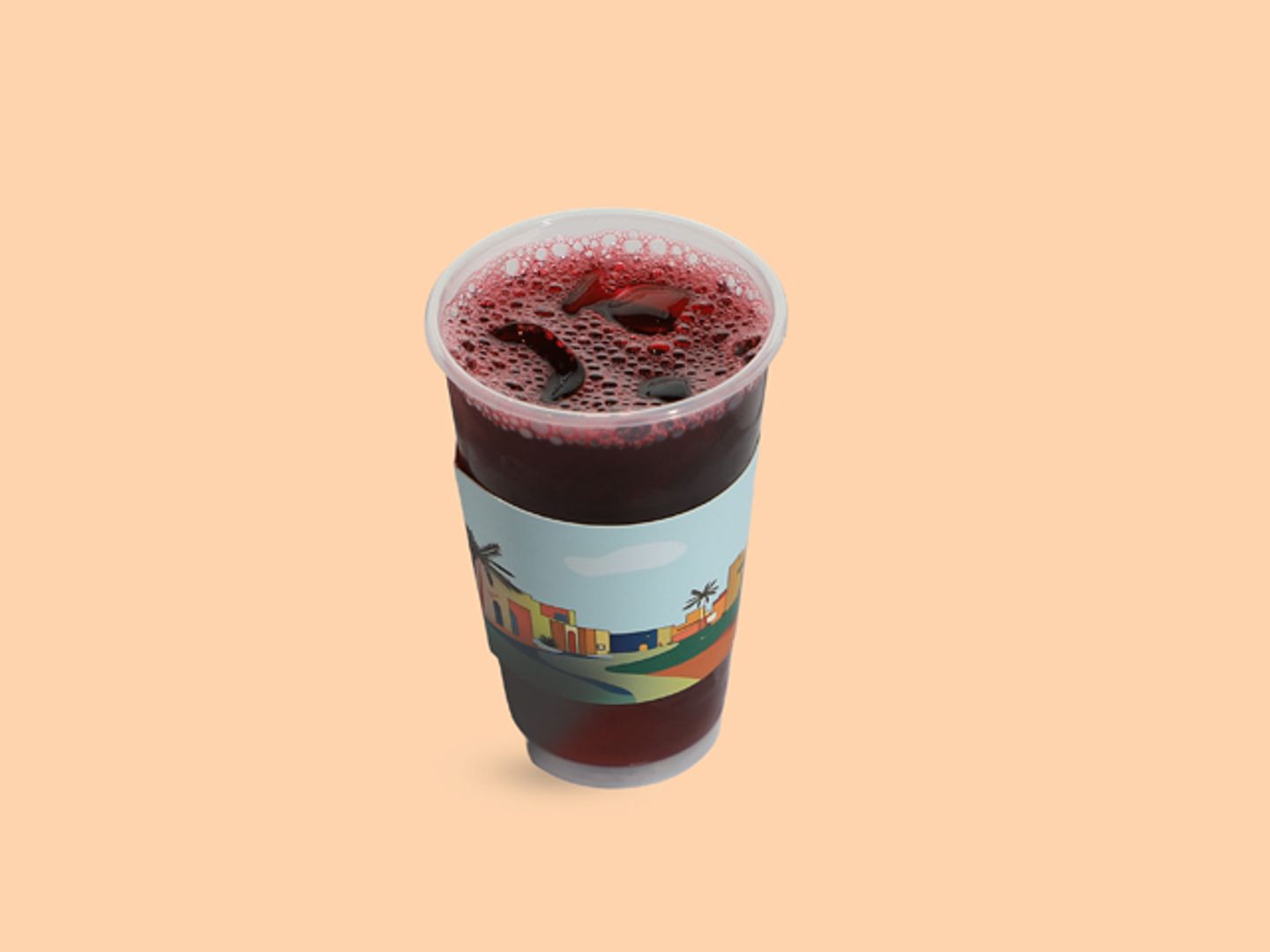 شاي التوت المثلج