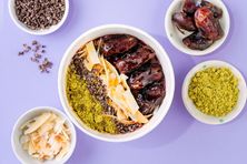 طبق آساي بالكاكاو الحلو
