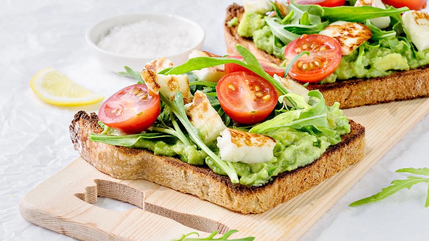 Halloumi Avocado Toast