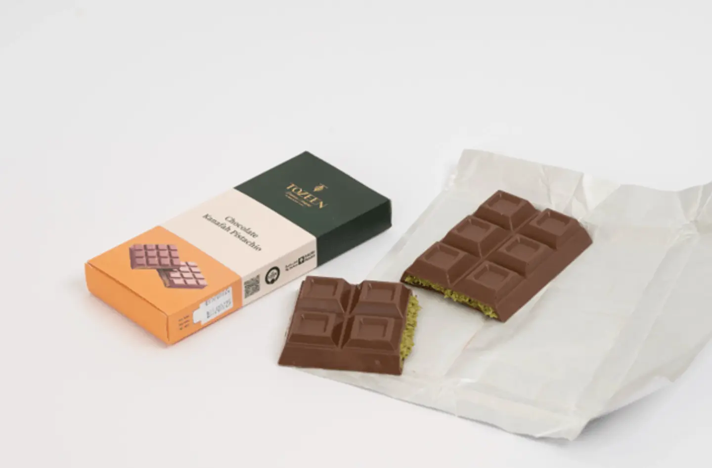 Kunafa Pistachio Chocolate Bar 290034