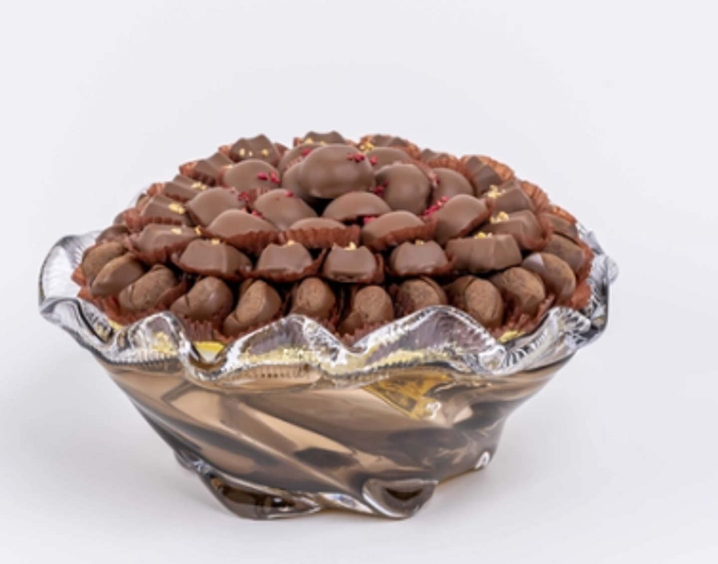 Transparent Grey Glass Tray 10005035