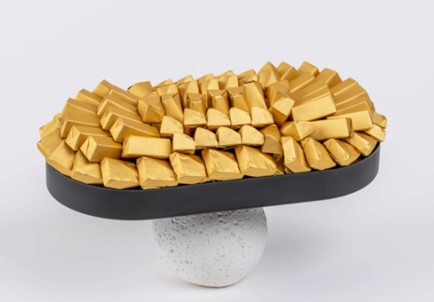Rectangular Resin Tray Black And White 10005063