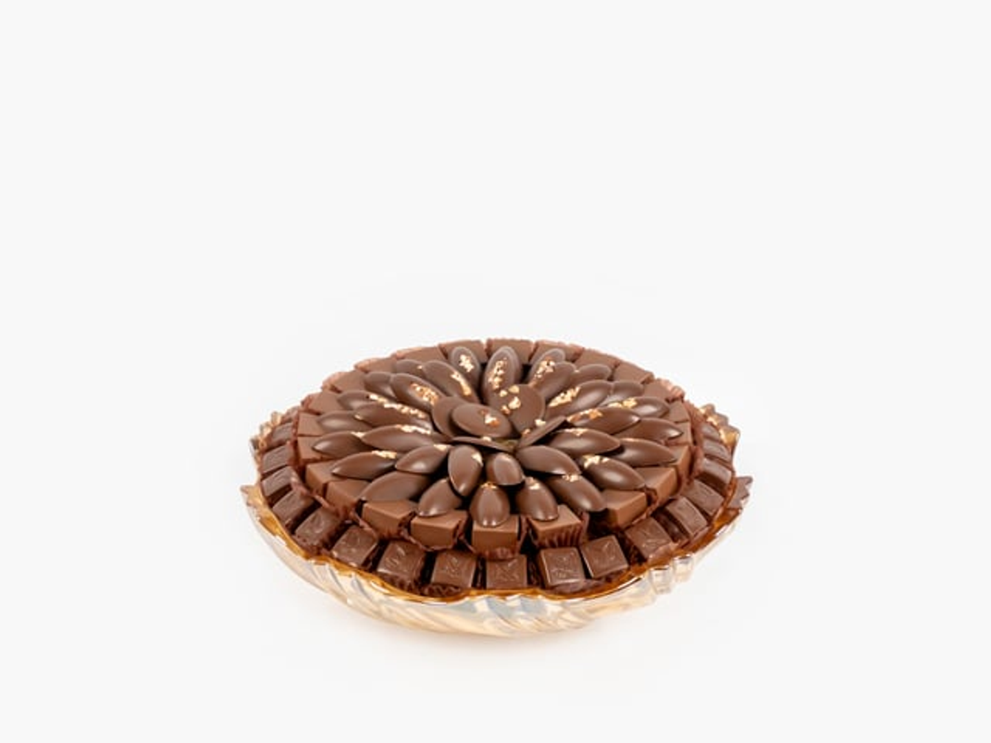 صينية زجاج برتقالي 5133