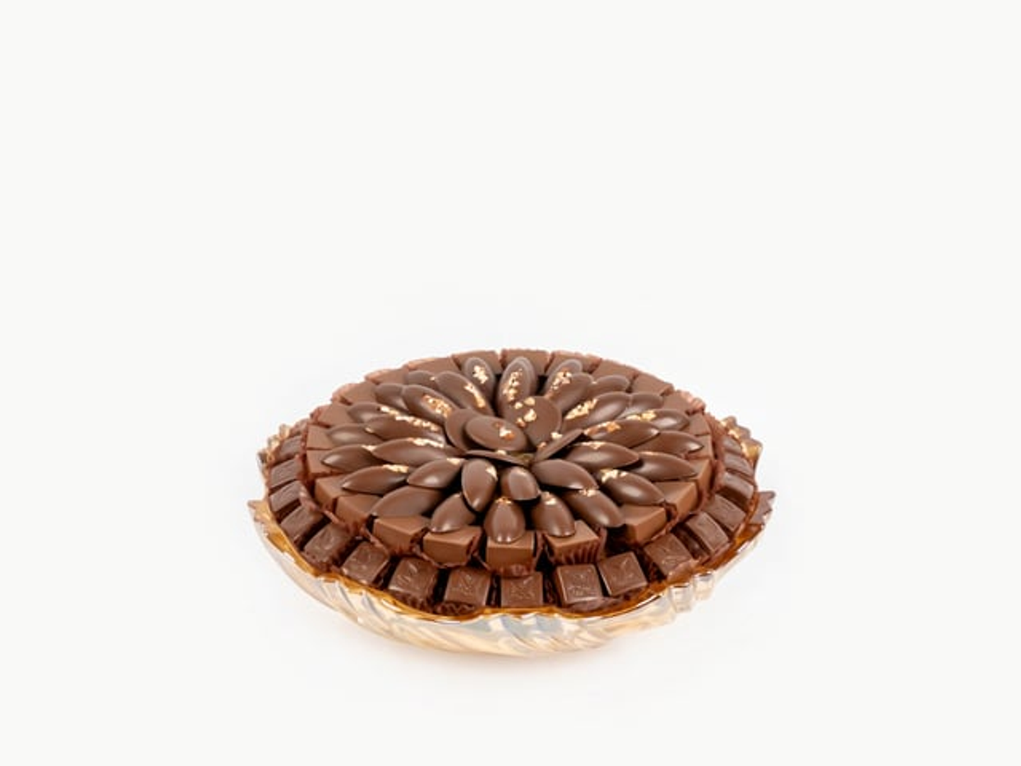 Orange Glass Tray 5133