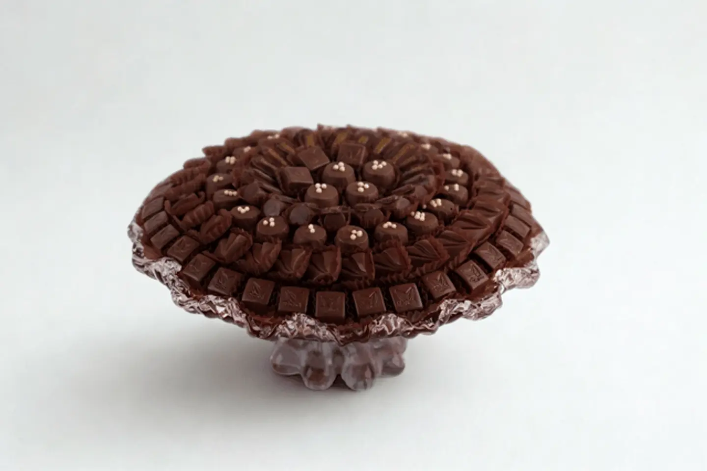 Luxury Round Glass Tray 5398