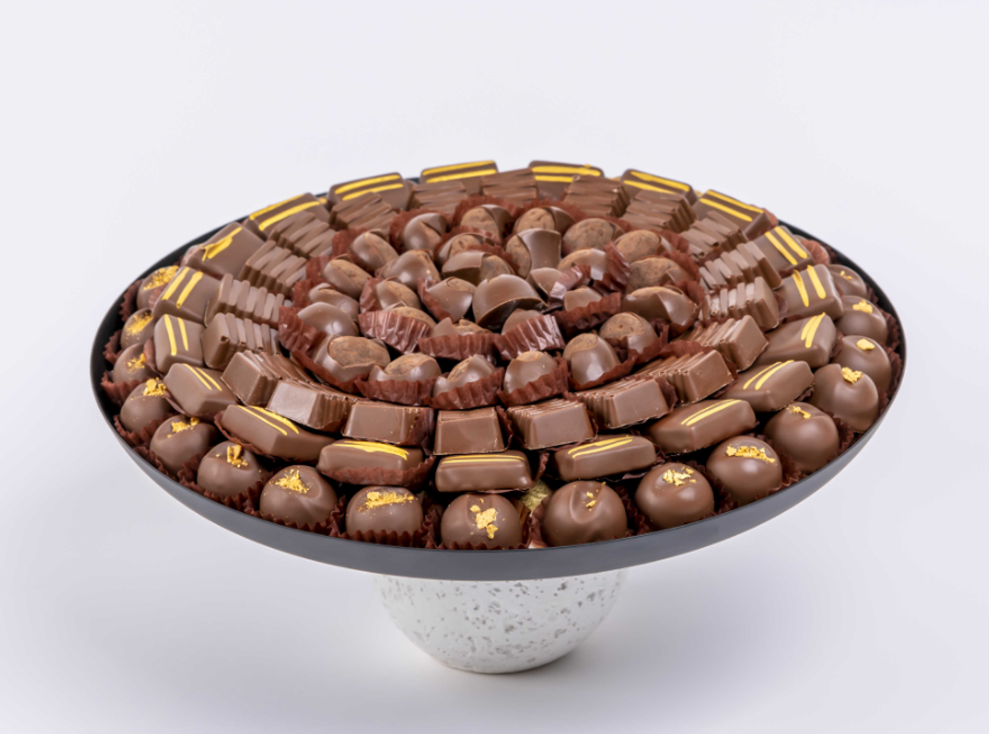 Resin Tray Black And White 10005047