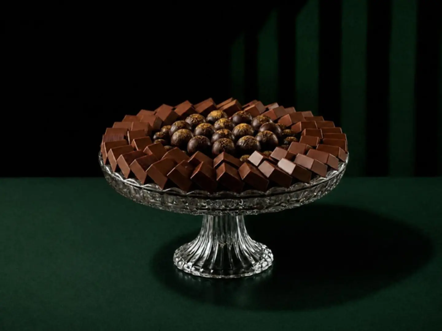 Uncovered Chocolate Dish