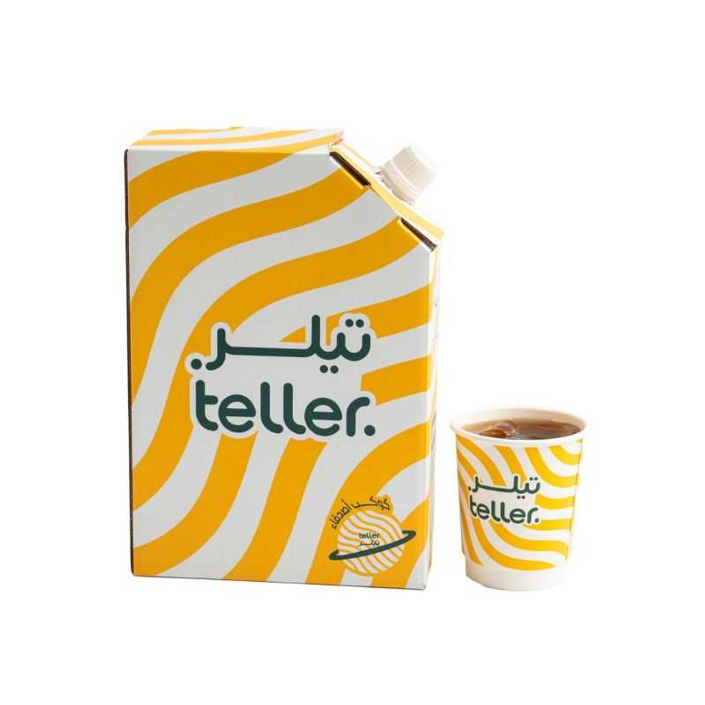 بوكس قهوة مقطرة 1 لتر حار