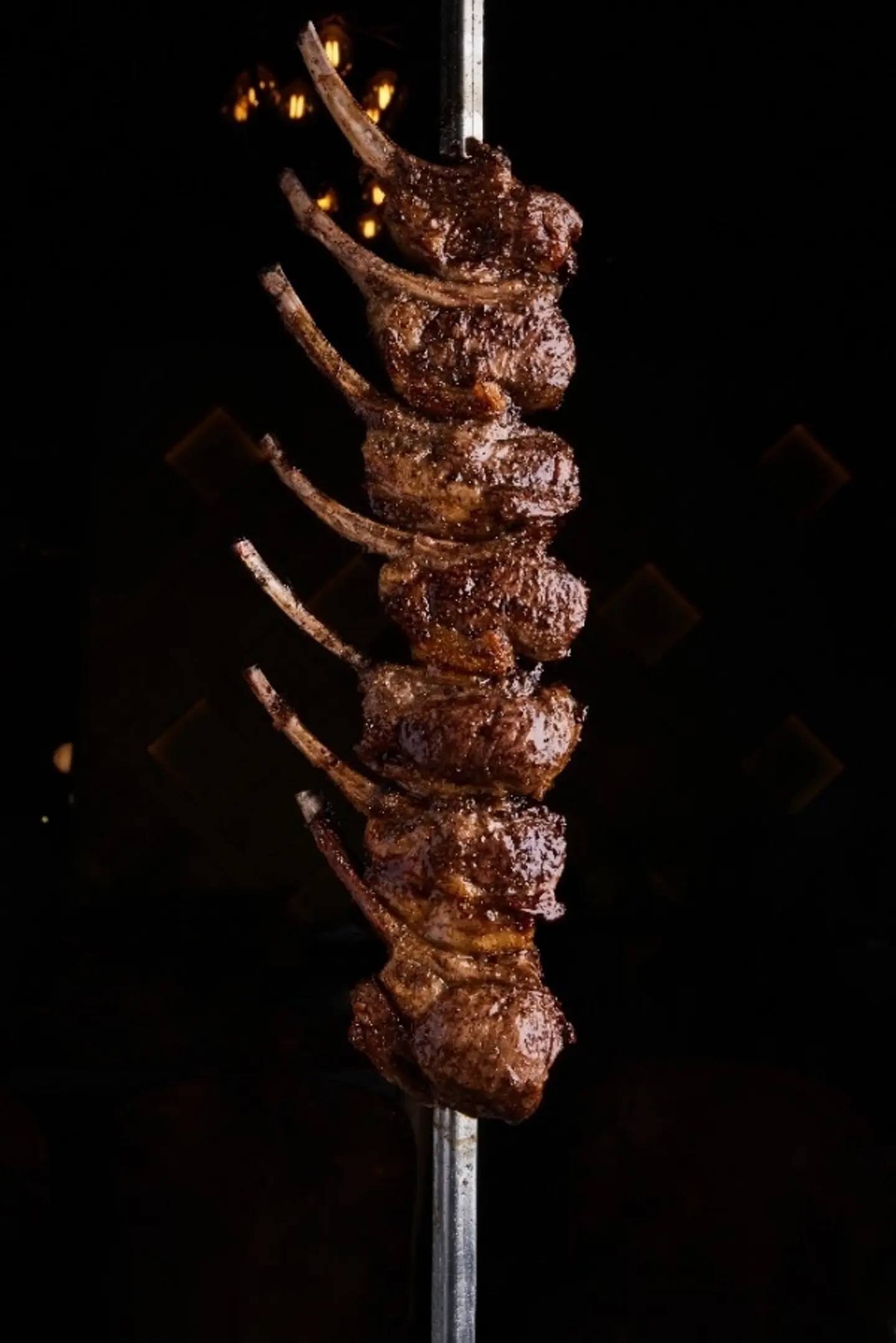 شرائح لحم الضأن